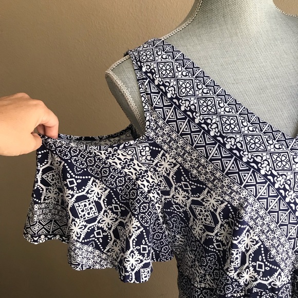 Jessica Simpson Maternity Maxi Dress Boho XL - Picture 5 of 10